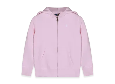 Polo Ralph Lauren Kids Terry Full-Zip Hoodie "Pink"