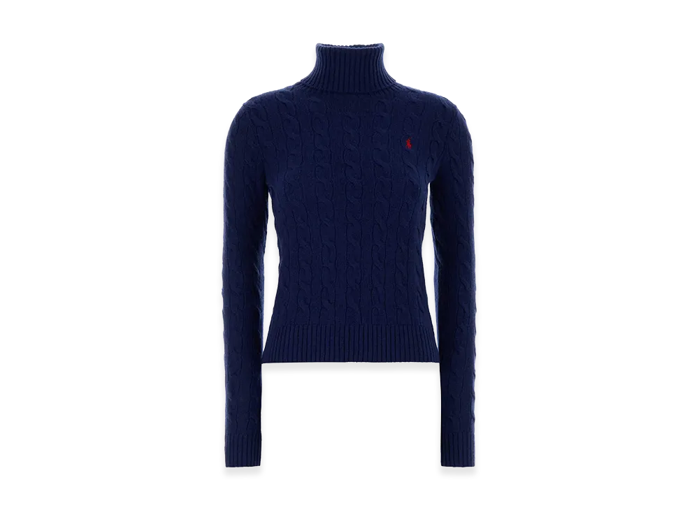 Polo Ralph Lauren Women's Wool Blend Sweater "Blue"