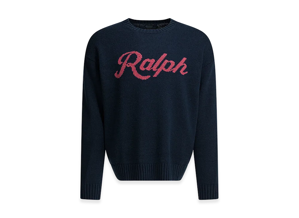 Polo Ralph Lauren Crew-Neck Sweater With Logo "Navy"