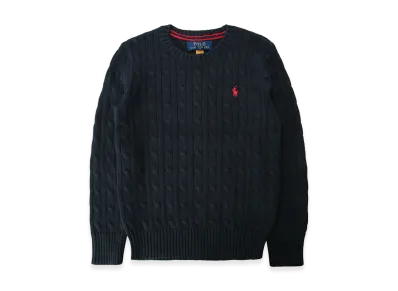 Polo Ralph Lauren Kids Polo Pony Cable-Knit Jumper "Blue"