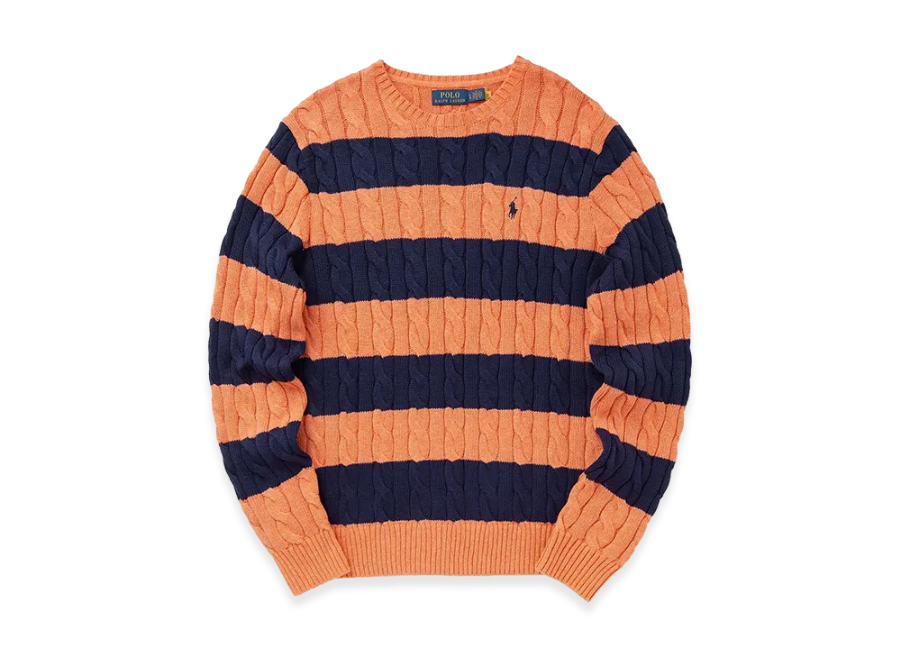 Polo Ralph Lauren Sweaters "Orange/Navy"