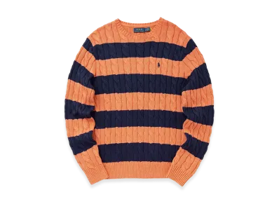 Polo Ralph Lauren Sweaters "Orange/Navy"