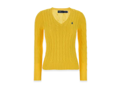 Polo Ralph Lauren Women's Cotton Sweater "Yellow"