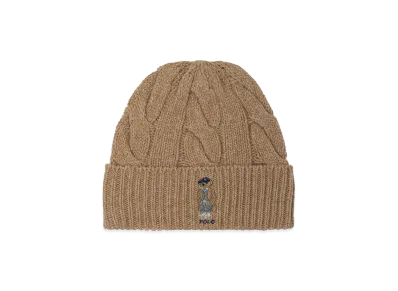 Polo Ralph Lauren Women's "Polo Bear" Beanie "Beige"