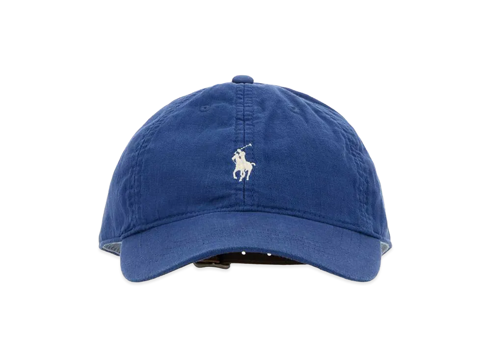Polo Ralph Lauren Linen Baseball Cap "Blue"