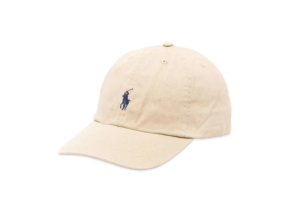 Polo Ralph Lauren Kids Cotton Chino Baseball Cap "Ivory"