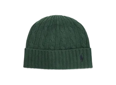 Polo Ralph Lauren Wool Hat With Pony "Green"