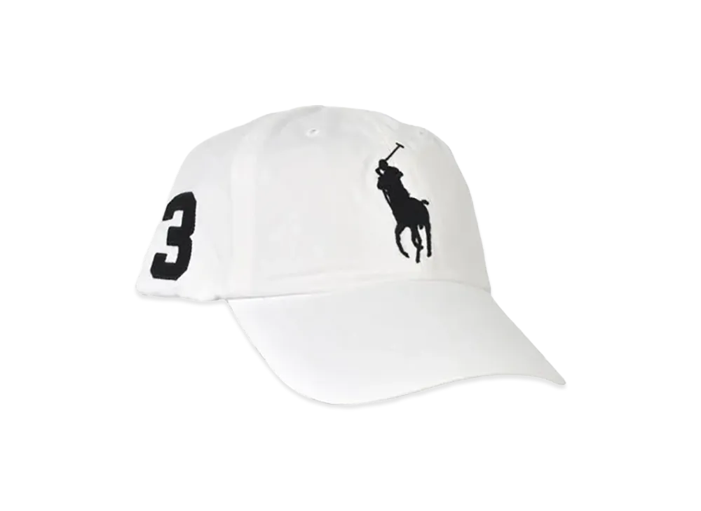 Polo Ralph Lauren Big Pony Logo Cap "White"