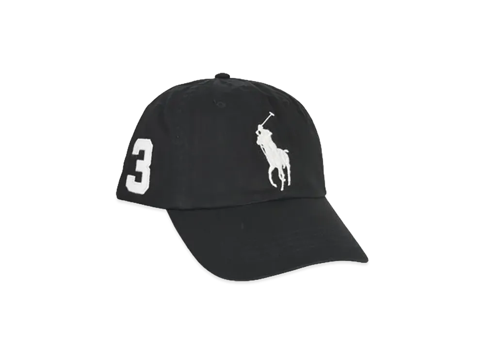 Polo Ralph Lauren Big Pony Logo Cap "Black"
