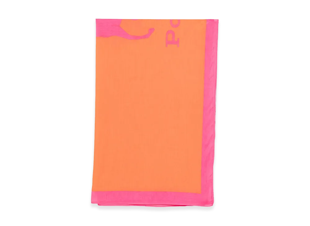 Polo Ralph Lauren Women's Cotton Blend Sarong With Logo "Orange"