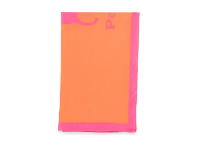 Polo Ralph Lauren Women's Cotton Blend Sarong With Logo "Orange"