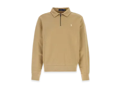 Polo Ralph Lauren Cotton Long Sleeve Polo Shirt "Beige"