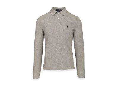 Polo Ralph Lauren Long-Sleeved Polo Shirt "Gray"