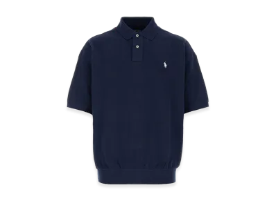 Polo Ralph Lauren Piquet Oversize Polo Shirt "Navy Blue"