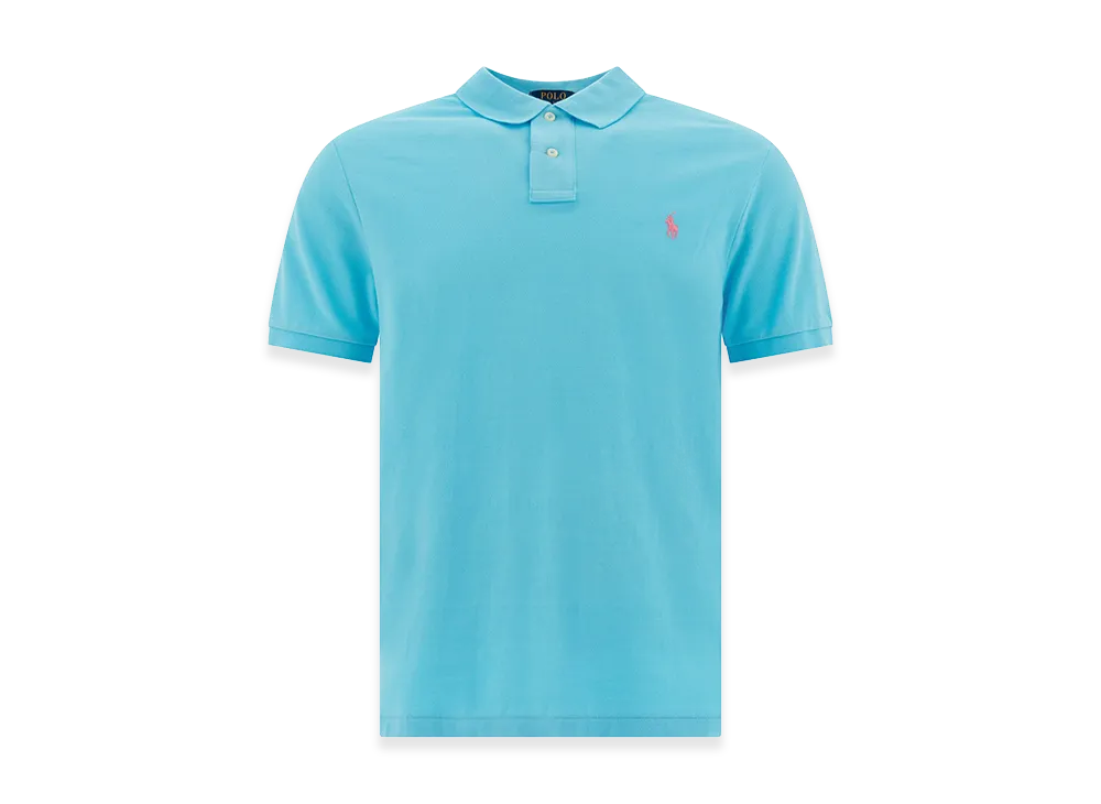 Polo Ralph Lauren Pique Polo Shirt "Light Blue"