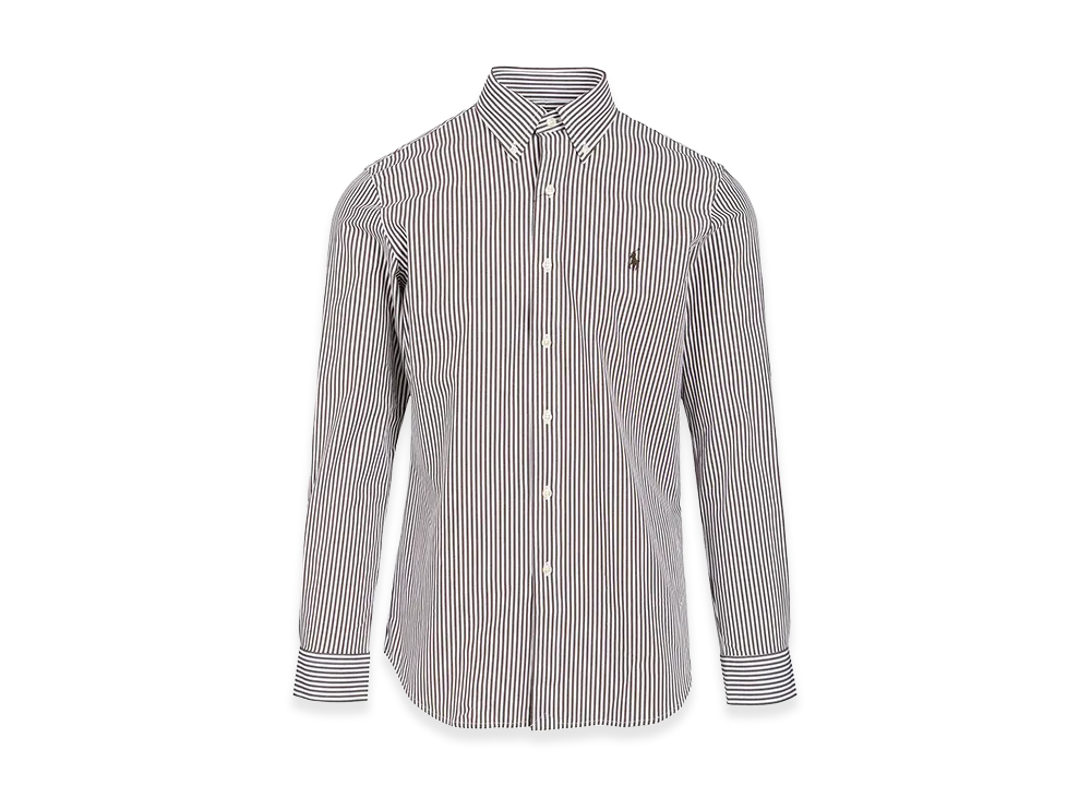 Polo Ralph Lauren Striped Shirt "Brown"