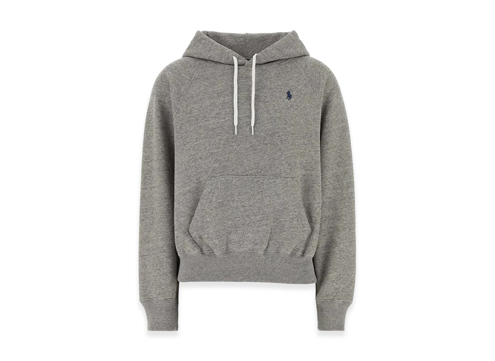 Polo Ralph Lauren Women's Cotton Blend Hoodie "Gray"