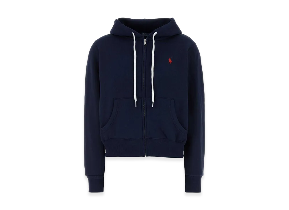 Polo Ralph Lauren Women's Cotton Blend Hoodie "Navy Blue"
