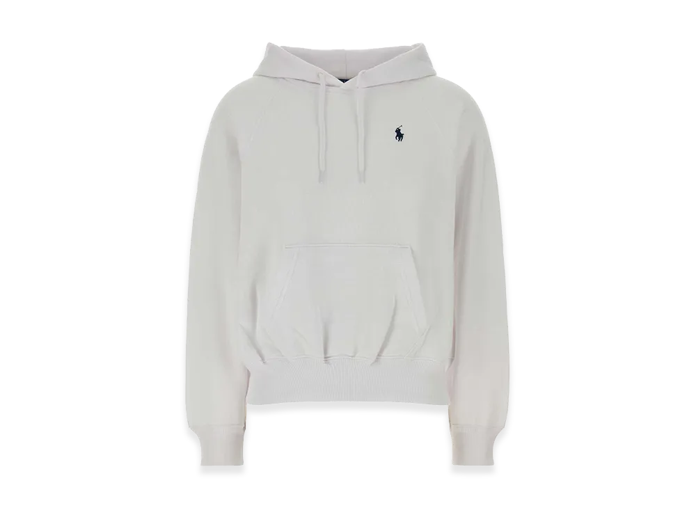 Polo Ralph Lauren Women's Cotton Blend Hoodie "White"