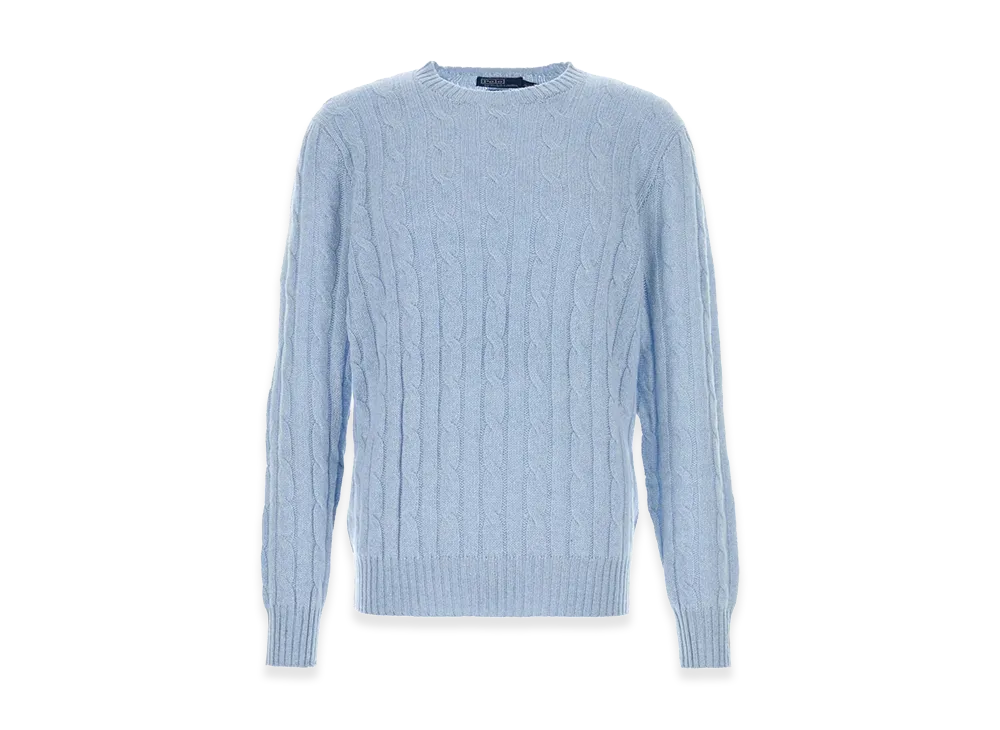 Polo Ralph Lauren Cashmere Sweater "Light Blue"