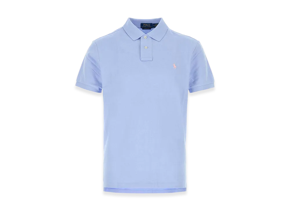 Polo Ralph Lauren Cotton Polo Shirt "Light Blue"