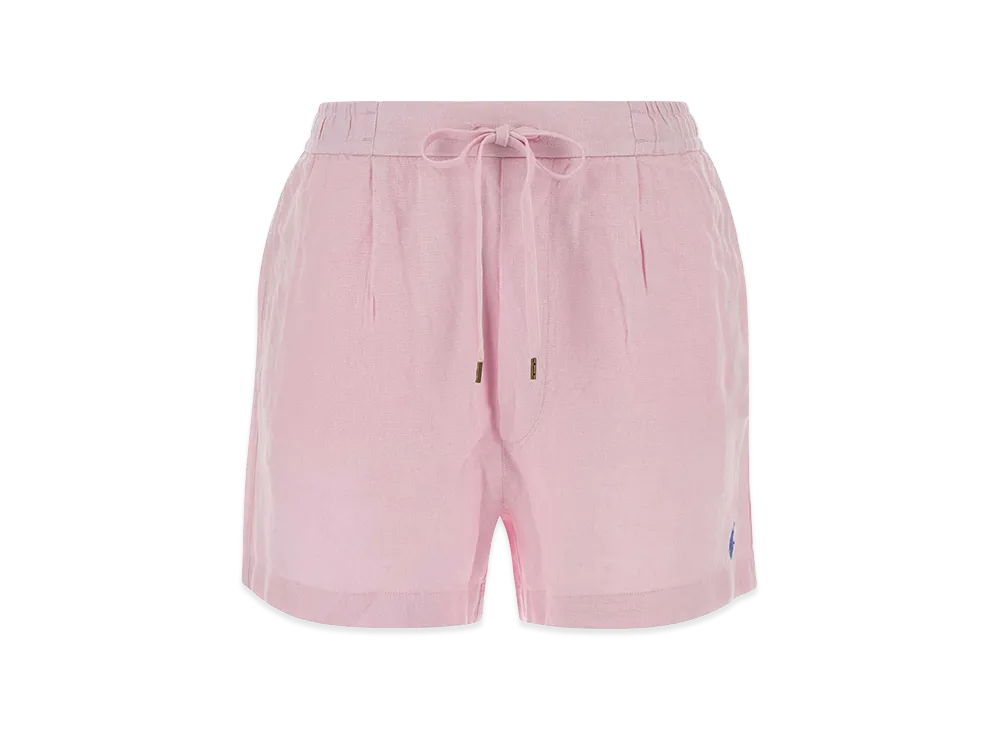 Polo Ralph Lauren Women's Linen Bermuda Shorts "Pastel Pink"