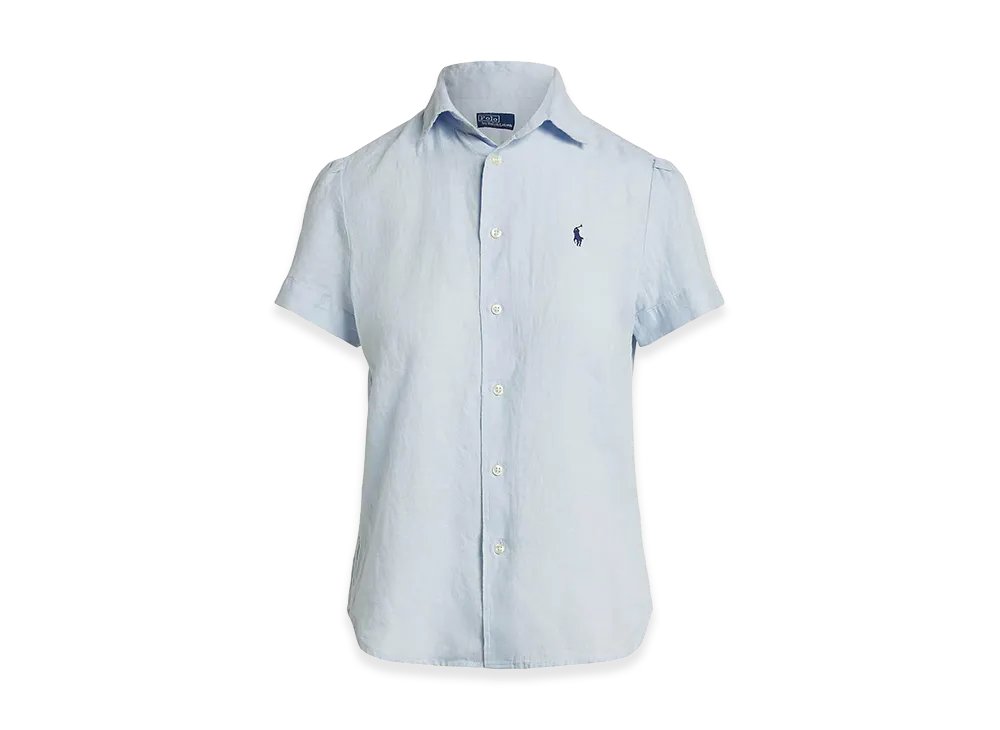 Polo Ralph Lauren Women's Short Sleeve Shirts "Light Blue"