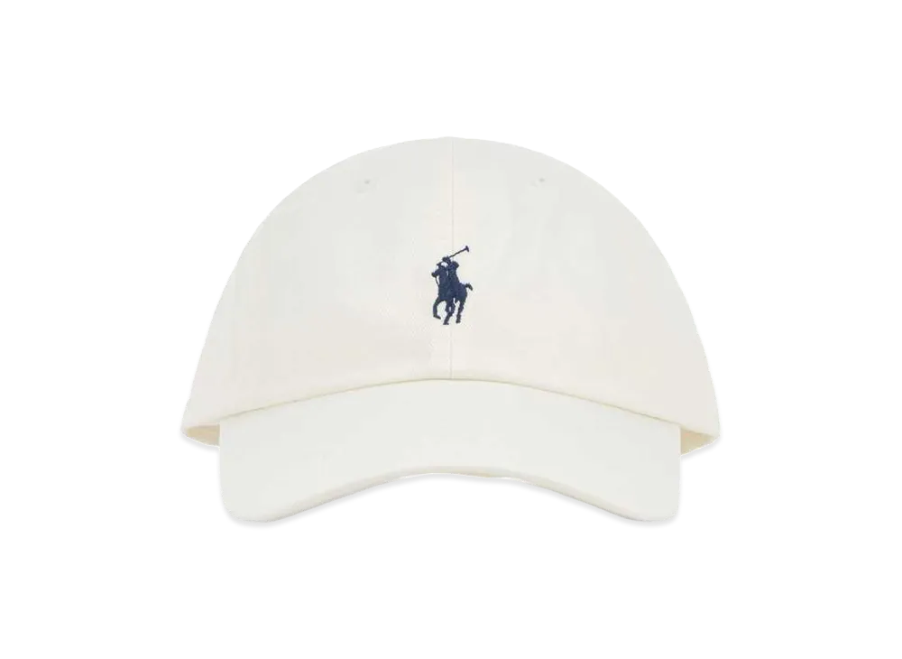 Polo Ralph Lauren Cotton Baseball Cap "White"