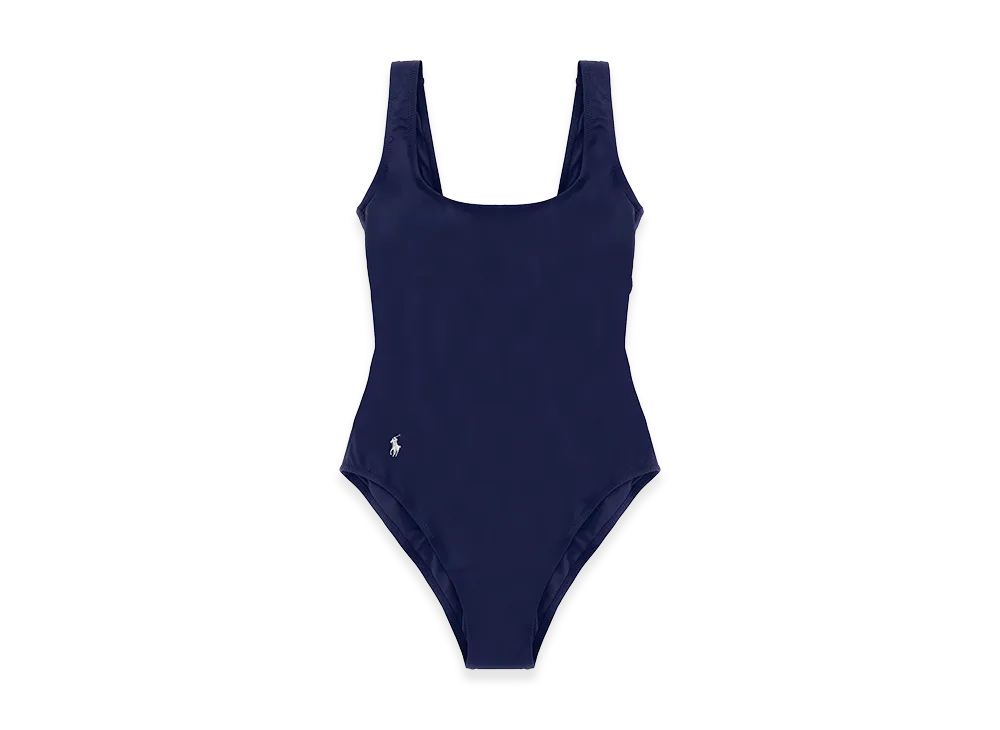 Polo Ralph Lauren Women's Martinique One-Piece Swimsuit "Dark Navy"