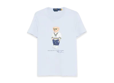 Polo Ralph Lauren Custom Slim Fit Polo Bear Jersey T-Shirt "Light Blue"