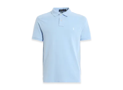 Polo Ralph Lauren Slim Fit Cotton Pique Polo "Light Blue"