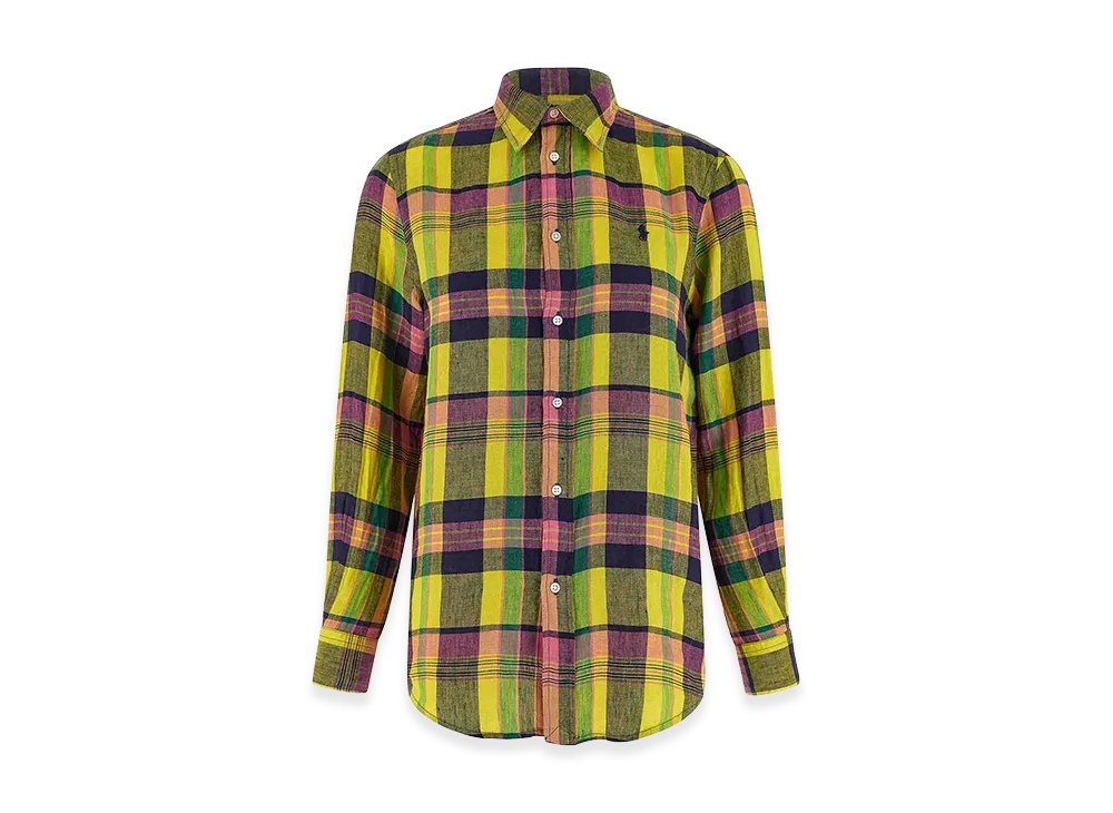 Polo Ralph Lauren Women's Linen Shirt "Multicolor"
