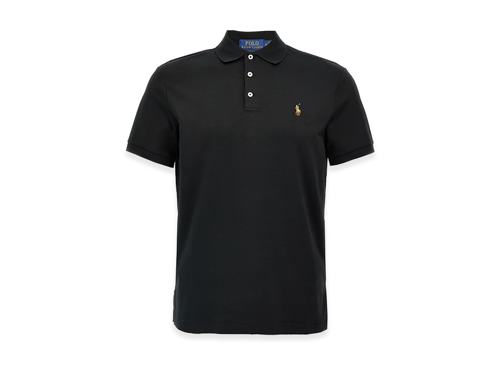 Polo Ralph Lauren Logo Embroidery Polo Shirt "Black"