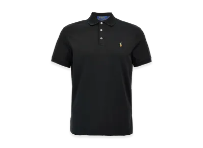 Polo Ralph Lauren Logo Embroidery Polo Shirt "Black"