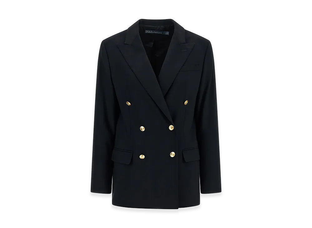 Polo Ralph Lauren Women's Double-Breasted Blazer "Dark Blue"