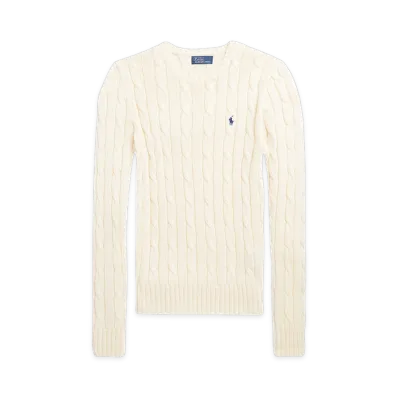 Polo Ralph Lauren Women's Sweaters "Authentic Cream"