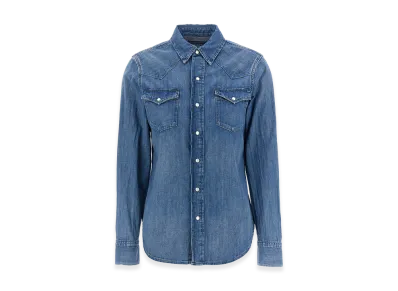 Polo Ralph Lauren Women's Western Denim Shirt "Blue"