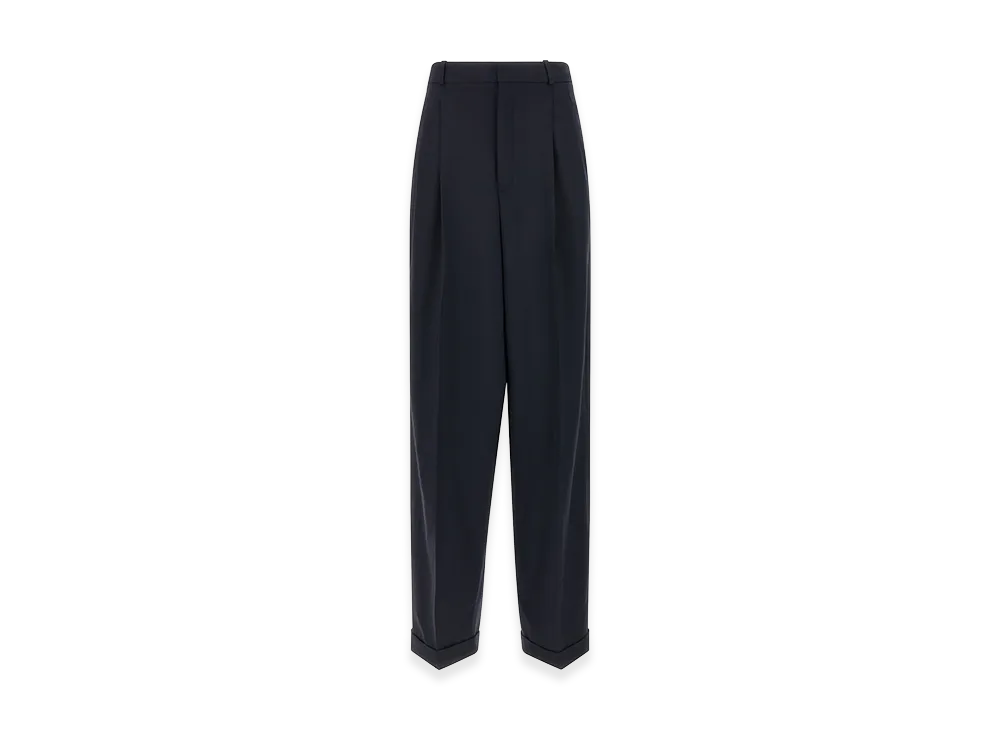 Polo Ralph Lauren Women's Wool Pants "Dark Blue"