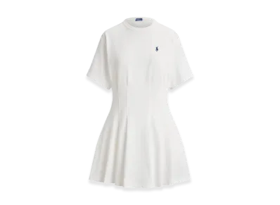 Polo Ralph Lauren Women's Shaped Cotton Jersey T-Shirt Dress "White"