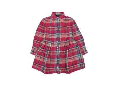 Polo Ralph Lauren Kids Woven Shirt Dress "Multicolor"