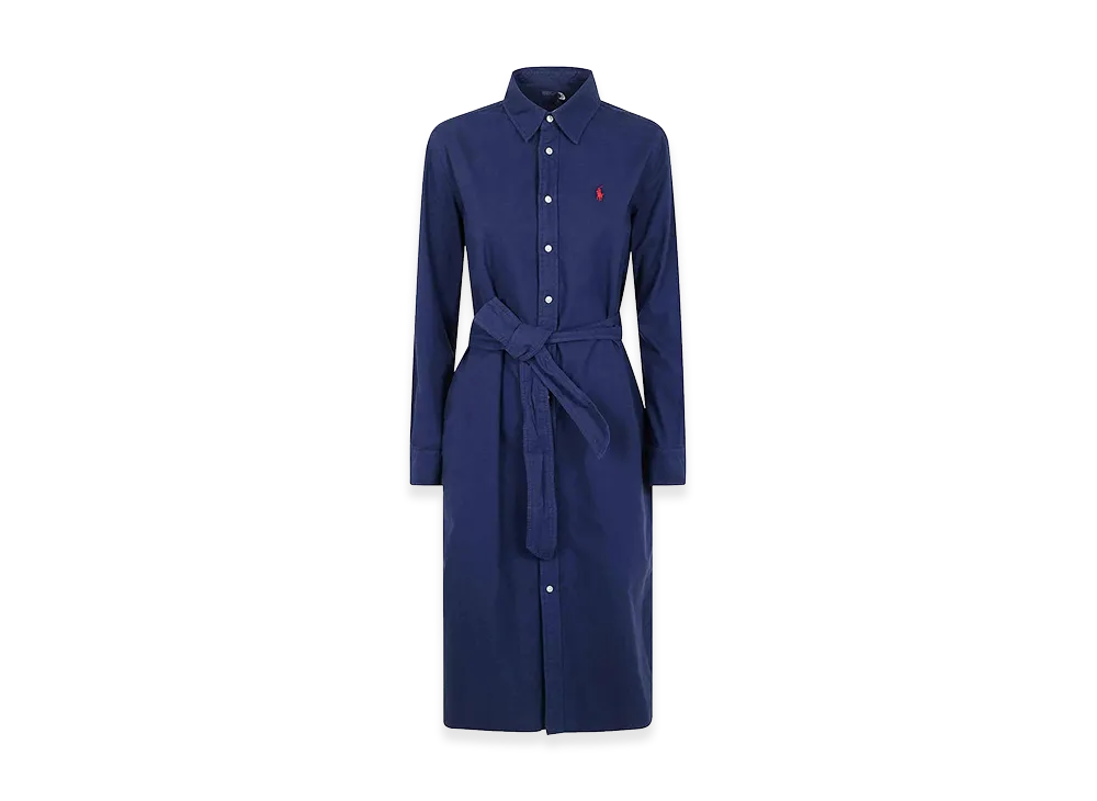 Polo Ralph Lauren Women's N Cory Long Sleeve Day Dress "Blue"