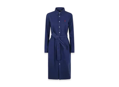 Polo Ralph Lauren Women's N Cory Long Sleeve Day Dress "Blue"