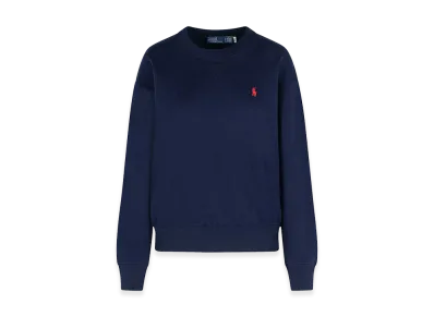 Polo Ralph Lauren Women's Cotton Blend Sweatshirt "Dark Blue/Navy"