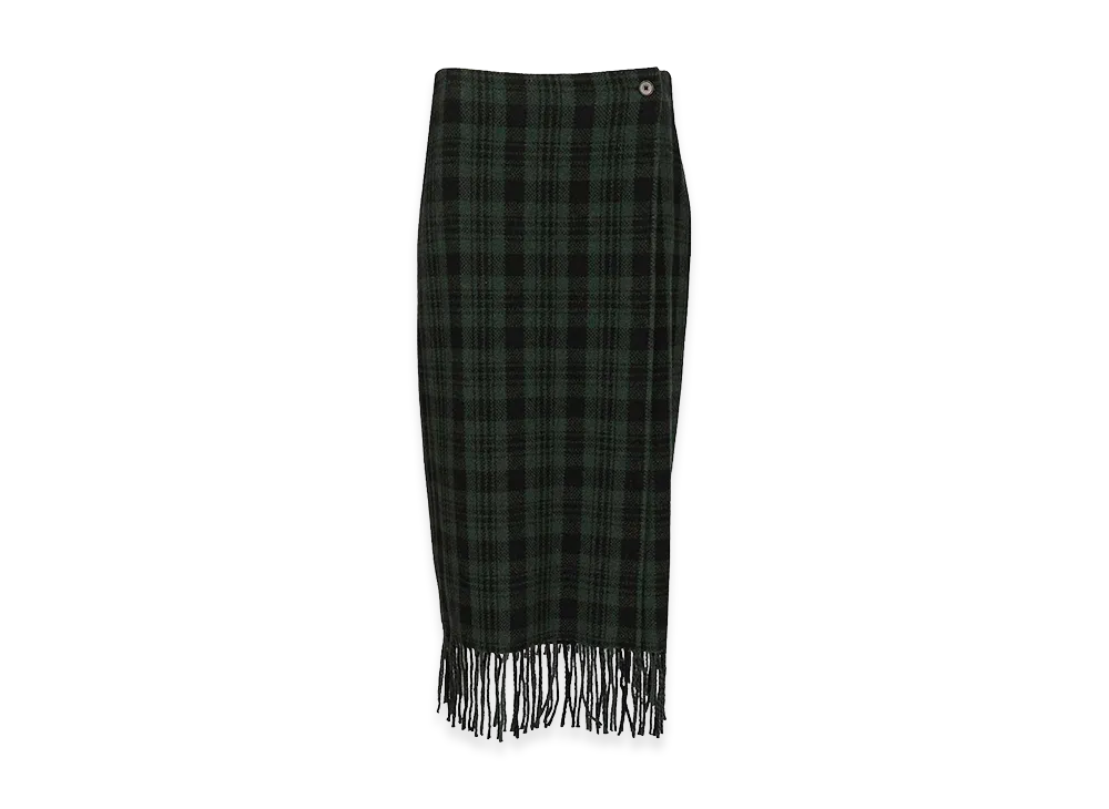 Polo Ralph Lauren Women's Wool Skirt "Green"