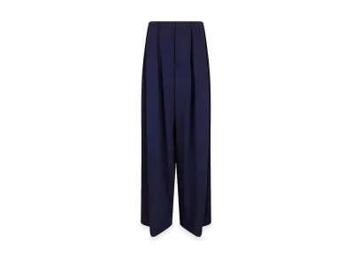 Polo Ralph Lauren Women's Greer-Full Length-Pleated "Dark Blue"