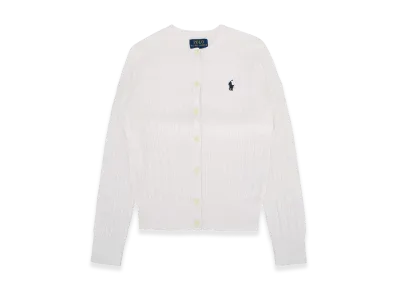 Polo Ralph Lauren Kids Mini Cable-Tops-Sweater "Opticwhitewnavy"