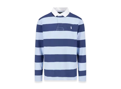 Polo Ralph Lauren l'iconica Maglia Da Rugby Polo Shirt "Lightblue"