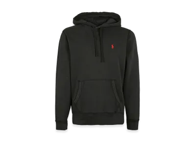 Polo Ralph Lauren Cotton Blend Hoodie "Black"