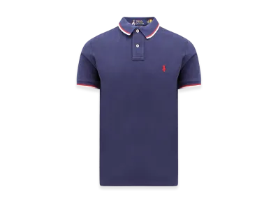 Polo Ralph Lauren Cotton Polo Shirt With Embroidered Logo "Blue"