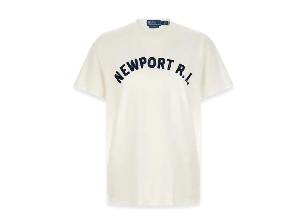 Polo Ralph Lauren Aged Effect Patch T-Shirt "Blue"